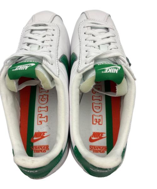 NIKE（ナイキ）NIKE (ナイキ) CLASSIC CORTEZ QS HH　スニーカー ホワイト×グリーン サイズ:SIZE27.5の古着・服飾アイテム