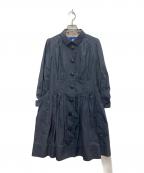 BURBERRY BLUE LABELバーバリー ブルー レーベル）の古着「コート」｜ネイビー
