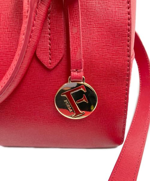 FURLA（フルラ）FURLA (フルラ) 2WAYバッグ レッドの古着・服飾アイテム