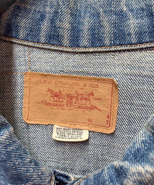 LEVI'S（リーバイス）LEVI'S (リーバイス) デニムジャケット ブルー サイズ:表記無の古着・服飾アイテム
