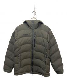 MAMMUT（マムート）の古着「SERAC HOODY MELANGE DOWN JACKET」｜カーキ