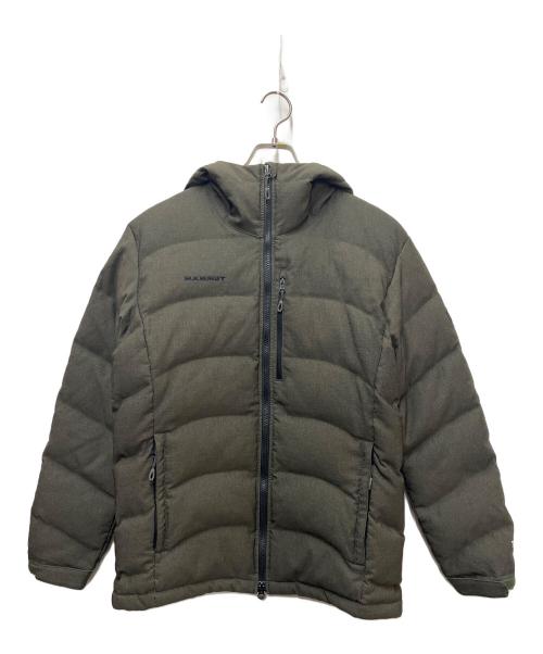 MAMMUT（マムート）MAMMUT (マムート) SERAC HOODY MELANGE DOWN JACKET カーキ サイズ:ASIA Mの古着・服飾アイテム