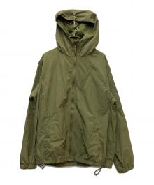 ALPHA INDUSTRIES（アルファインダストリーズ）の古着「ナイロンジャケット」｜カーキ