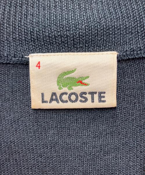 LACOSTE（ラコステ）LACOSTE (ラコステ) 薄手ニット ブラック サイズ:4の古着・服飾アイテム