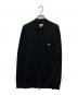 LACOSTE（ラコステ）の古着「薄手ニット」｜ブラック