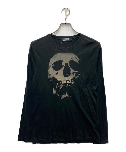 Hysteric Glamour（ヒステリックグラマー）Hysteric Glamour (ヒステリックグラマー) 長袖カットソー ブラック サイズ:38の古着・服飾アイテム