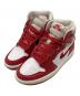 NIKE（ナイキ）の古着「スニーカー AIR JORDAN 1 HIGH OG(エアジョーダン1 ハイ OG)」｜レッド×ホワイト
