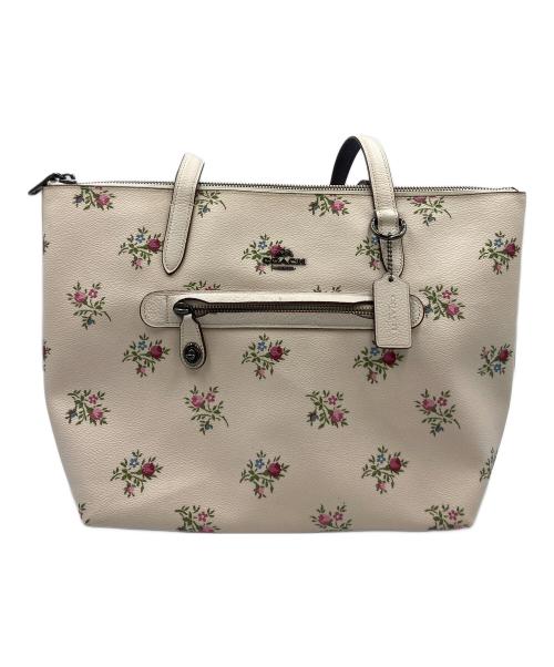 COACH（コーチ）COACH (コーチ) トートバッグ アイボリーの古着・服飾アイテム