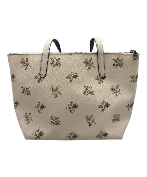 COACH（コーチ）COACH (コーチ) トートバッグ アイボリーの古着・服飾アイテム