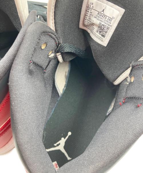 NIKE（ナイキ）NIKE (ナイキ) スニーカー AIR JORDAN 1 MID（エアジョーダン1 ミッド） ブラック×レッド×ホワイト サイズ:SIZE XXLの古着・服飾アイテム