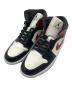 NIKE（ナイキ）の古着「スニーカー AIR JORDAN 1 MID（エアジョーダン1 ミッド）」｜ブラック×レッド×ホワイト