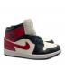 中古・古着 NIKE (ナイキ) スニーカー AIR JORDAN 1 MID（エアジョーダン1 ミッド） ブラック×レッド×ホワイト サイズ:SIZE XXL：10000円
