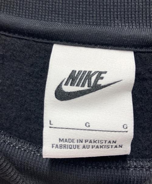 NIKE（ナイキ）NIKE (ナイキ) ワンポイント刺繍スウェット ブラック サイズ:42の古着・服飾アイテム