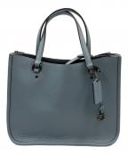 COACHコーチ）の古着「2WAYバッグ」｜スカイブルー