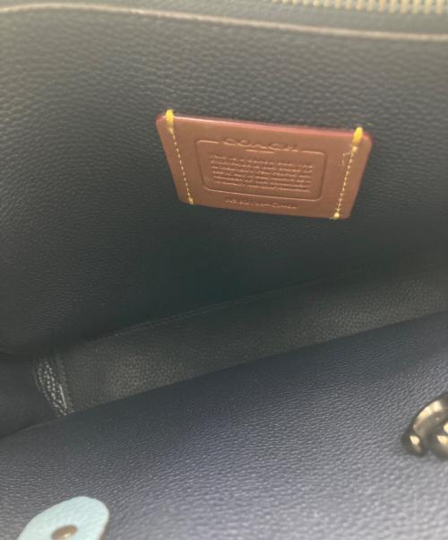 COACH（コーチ）COACH (コーチ) 2WAYバッグ スカイブルーの古着・服飾アイテム