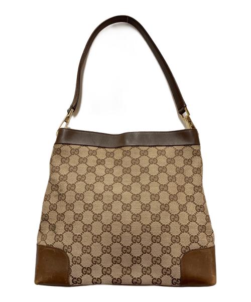 GUCCI（グッチ）GUCCI (グッチ) GGキャンバスワンショルダーバッグの古着・服飾アイテム