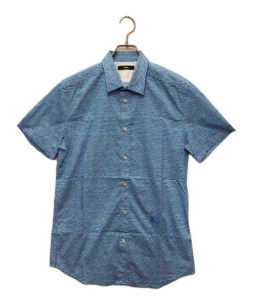 DIESEL（ディーゼル）DIESEL (ディーゼル) 半袖シャツ ブルー サイズ:Mの古着・服飾アイテム