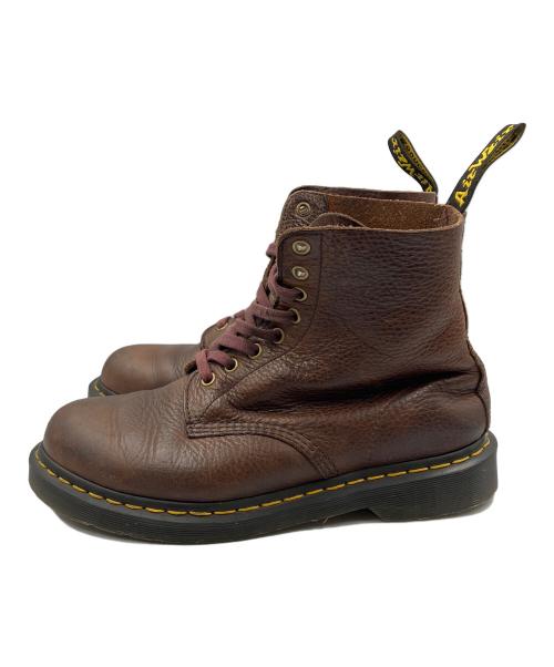 Dr.Martens（ドクターマーチン）Dr.Martens (ドクターマーチン) 8ホールブーツ ブラウン サイズ:26の古着・服飾アイテム