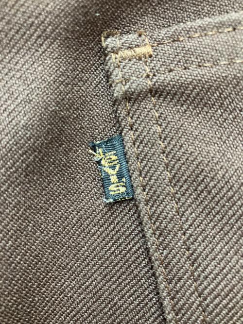 LEVI'S（リーバイス）LEVI'S (リーバイス) 80sスラックス ブラウン サイズ:SIZE 91cm (W36)の古着・服飾アイテム