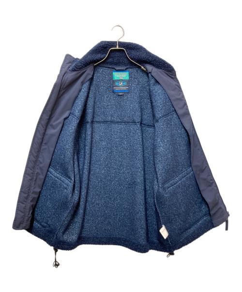 LEYTON HOUSE（レイトンハウス）LEYTON HOUSE (レイトンハウス) 切替ボアジャケット ネイビー サイズ:Lの古着・服飾アイテム