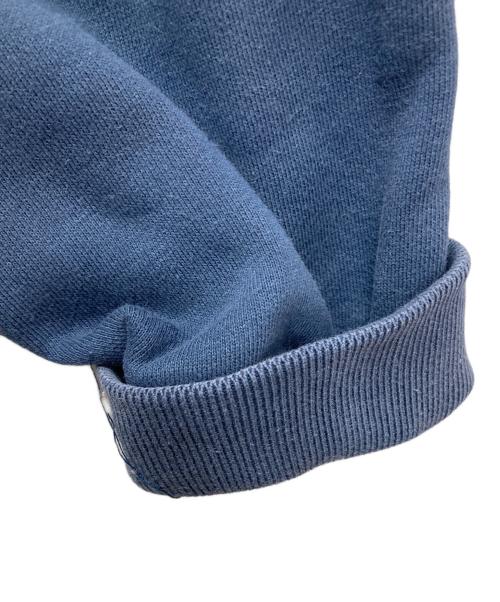 MICKEY,INC（ミッキー,インク）MICKEY,INC (ミッキー,インク) 刺繍スウェット ブルー サイズ:Lの古着・服飾アイテム