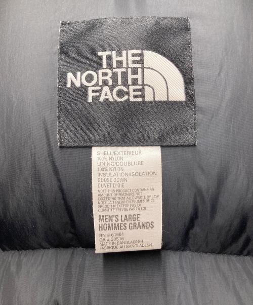 THE NORTH FACE（ザ ノース フェイス）THE NORTH FACE (ザ ノース フェイス) ダウンジャケット レッド×ブラック サイズ:SIZE Lの古着・服飾アイテム