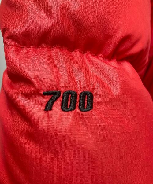 THE NORTH FACE（ザ ノース フェイス）THE NORTH FACE (ザ ノース フェイス) ダウンジャケット レッド×ブラック サイズ:SIZE Lの古着・服飾アイテム