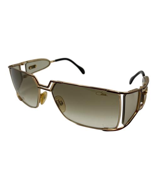 CAZAL（カザール）CAZAL (カザール) CAZALサングラス ゴールド×ブラック サイズ:130-60□15の古着・服飾アイテム