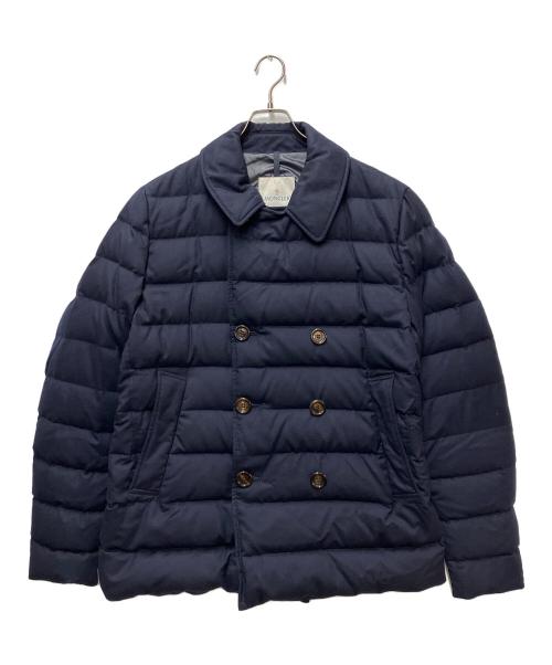 MONCLER（モンクレール）MONCLER (モンクレール) ダウンジャケット ネイビー サイズ:５の古着・服飾アイテム