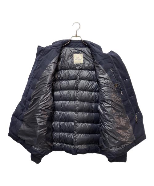 MONCLER（モンクレール）MONCLER (モンクレール) ダウンジャケット ネイビー サイズ:５の古着・服飾アイテム