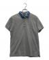 DIESEL（ディーゼル）の古着「デニムカラーポロシャツ」｜グレー