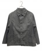 A.PRESSEアプレッセ）の古着「Vintage Black Linen Coverall」｜ブラック