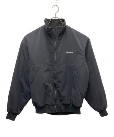 中古・古着通販】plllllleeeasse (プリーズ) WARM-UP JACKET ブラック