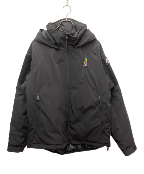 Abu Garcia（アブガルシア）Abu Garcia (アブガルシア) is-ness (イズネス) CLOUD PADDING JACKET ブラック サイズ:Mの古着・服飾アイテム