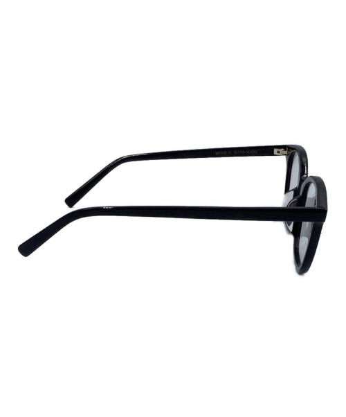 A.D.S.R.（エーディーエスアール）A.D.S.R. (エーディーエスアール) 伊達眼鏡 ブラックの古着・服飾アイテム