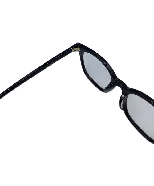 A.D.S.R.（エーディーエスアール）A.D.S.R. (エーディーエスアール) 伊達眼鏡 ブラックの古着・服飾アイテム