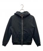 MOORERムーレー）の古着「ジップパーカー」｜ブラック