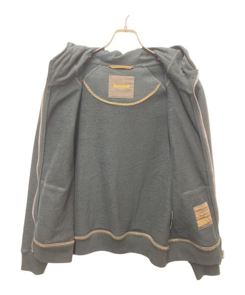 MOORER（ムーレー）MOORER (ムーレー) ジップパーカー ブラック サイズ:SIZE46の古着・服飾アイテム