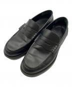 BURBERRYバーバリー）の古着「ローファー」｜ブラック