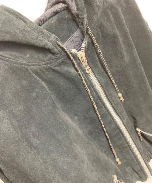 AG（エージー）AG (エージー) ジップフーディージャケット ブラック サイズ:Lの古着・服飾アイテム