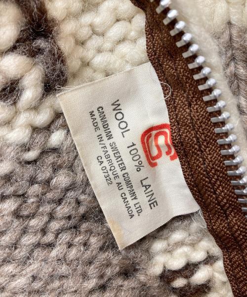 ISLANDER（アイランダー）ISLANDER (アイランダー) ニットジャケット ベージュ サイズ:size FREEの古着・服飾アイテム