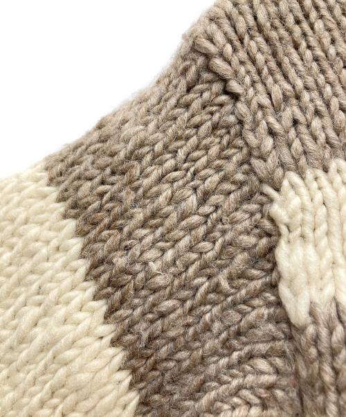 ISLANDER（アイランダー）ISLANDER (アイランダー) ニットジャケット ベージュ サイズ:size FREEの古着・服飾アイテム