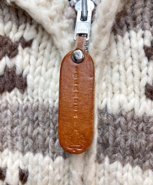 ISLANDER（アイランダー）ISLANDER (アイランダー) ニットジャケット ベージュ サイズ:size FREEの古着・服飾アイテム