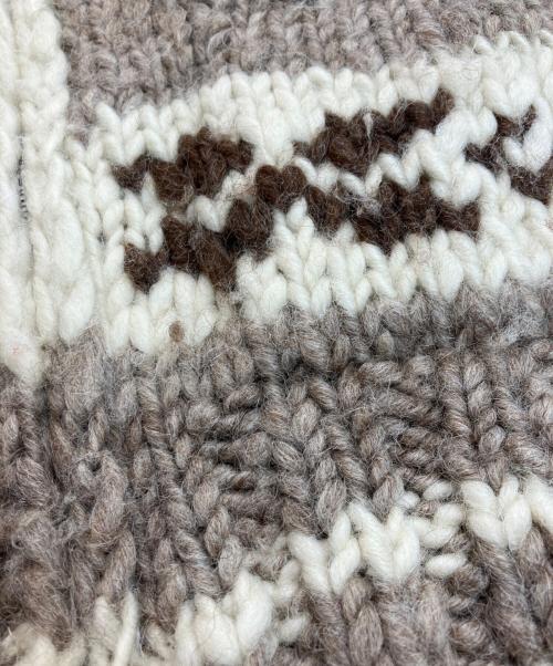 ISLANDER（アイランダー）ISLANDER (アイランダー) ニットジャケット ベージュ サイズ:size FREEの古着・服飾アイテム