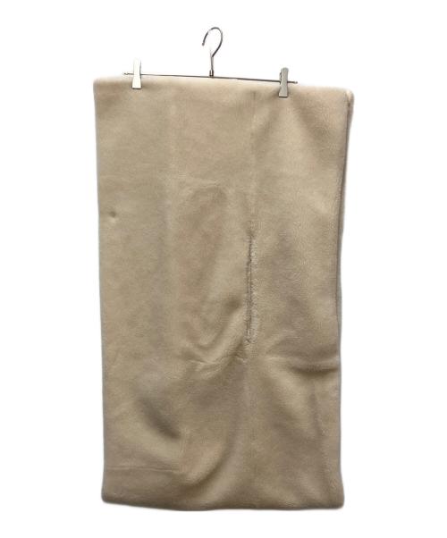 SOEJU（ソージュ）SOEJU (ソージュ) ウール ボア ケープ アイボリー サイズ:SIZE 不明の古着・服飾アイテム