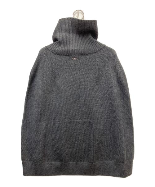 23区（ニジュウサンク）23区 (ニジュウサンク) タートルネックニット ブラック サイズ:38の古着・服飾アイテム