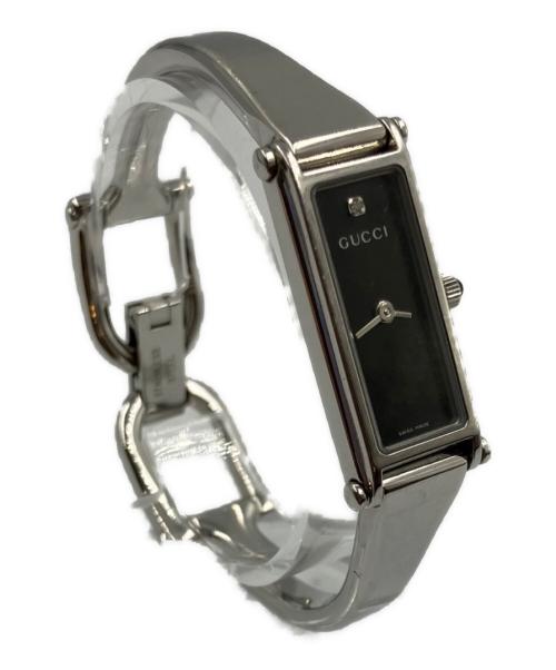 GUCCI（グッチ）GUCCI (グッチ) 腕時計 ブラックの古着・服飾アイテム