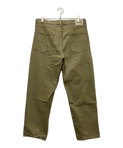 LEVI'S（リーバイス）LEVI'S (リーバイス) ストレートパンツ オリーブ サイズ:34の古着・服飾アイテム