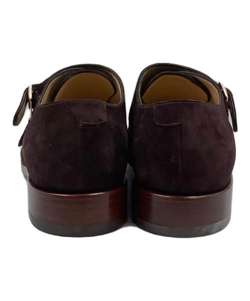 O'KEEFFE（オキーフ）O'KEEFFE (オキーフ) ダブルモンクストラップシューズ ボルドー サイズ:8の古着・服飾アイテム