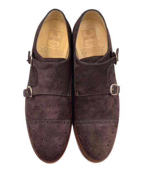 O'KEEFFE（オキーフ）O'KEEFFE (オキーフ) ダブルモンクストラップシューズ ボルドー サイズ:8の古着・服飾アイテム